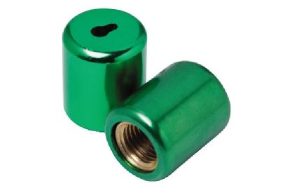 Novent Green R22 Locking Caps 1/4